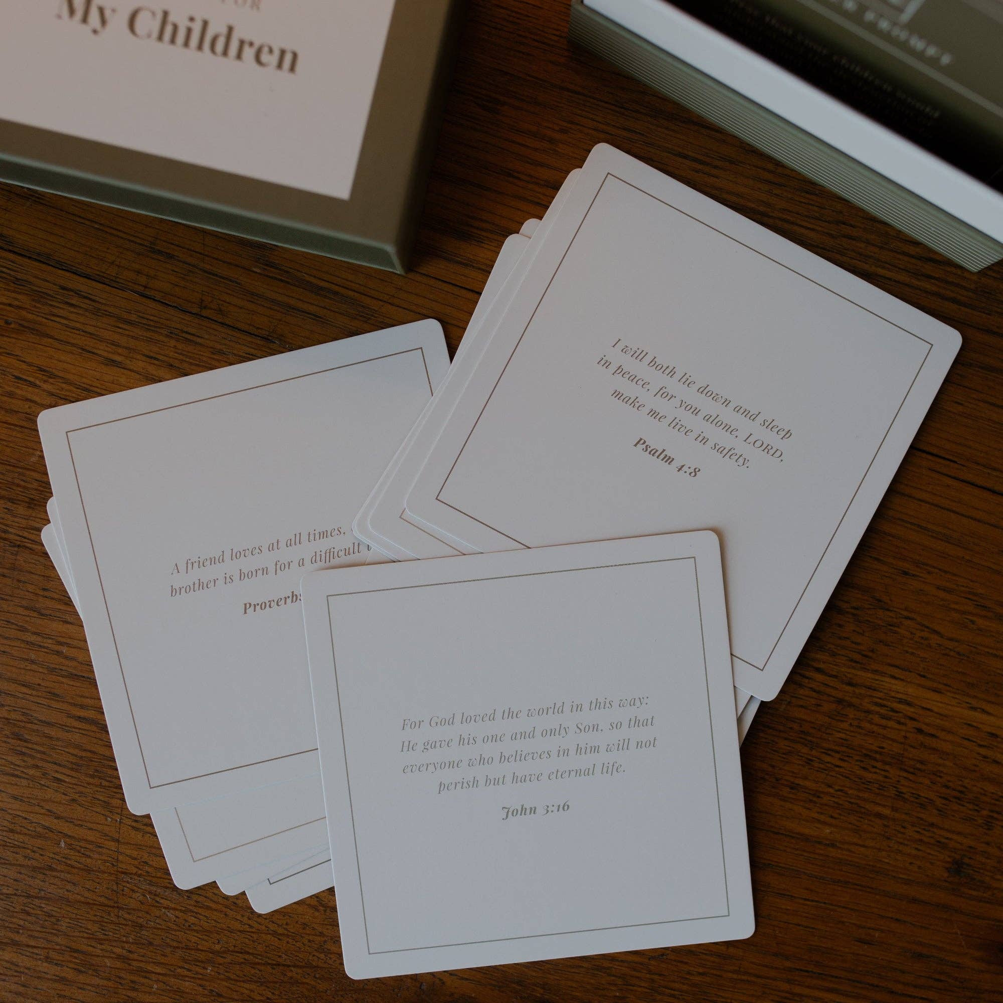 Prayers for My Children Card Set