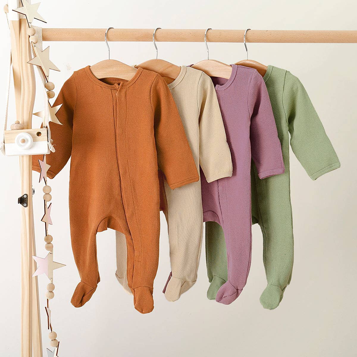 Ribbed Long Sleeve Jumpsuit