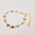 Flower Chain Bracelet