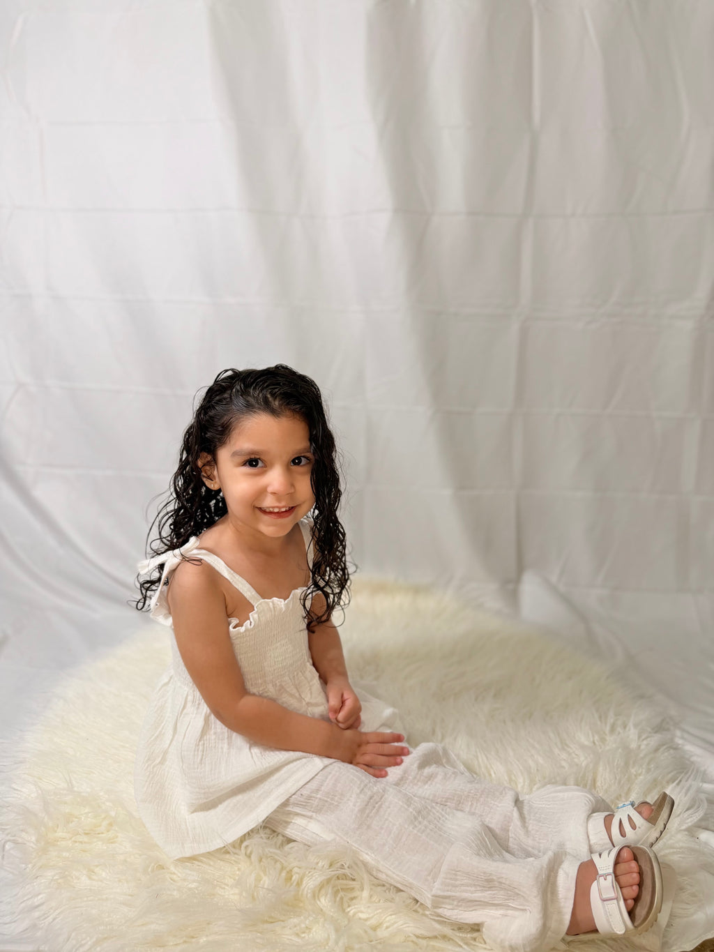 Ruffle Strap Sleeveless 2-Piece Set