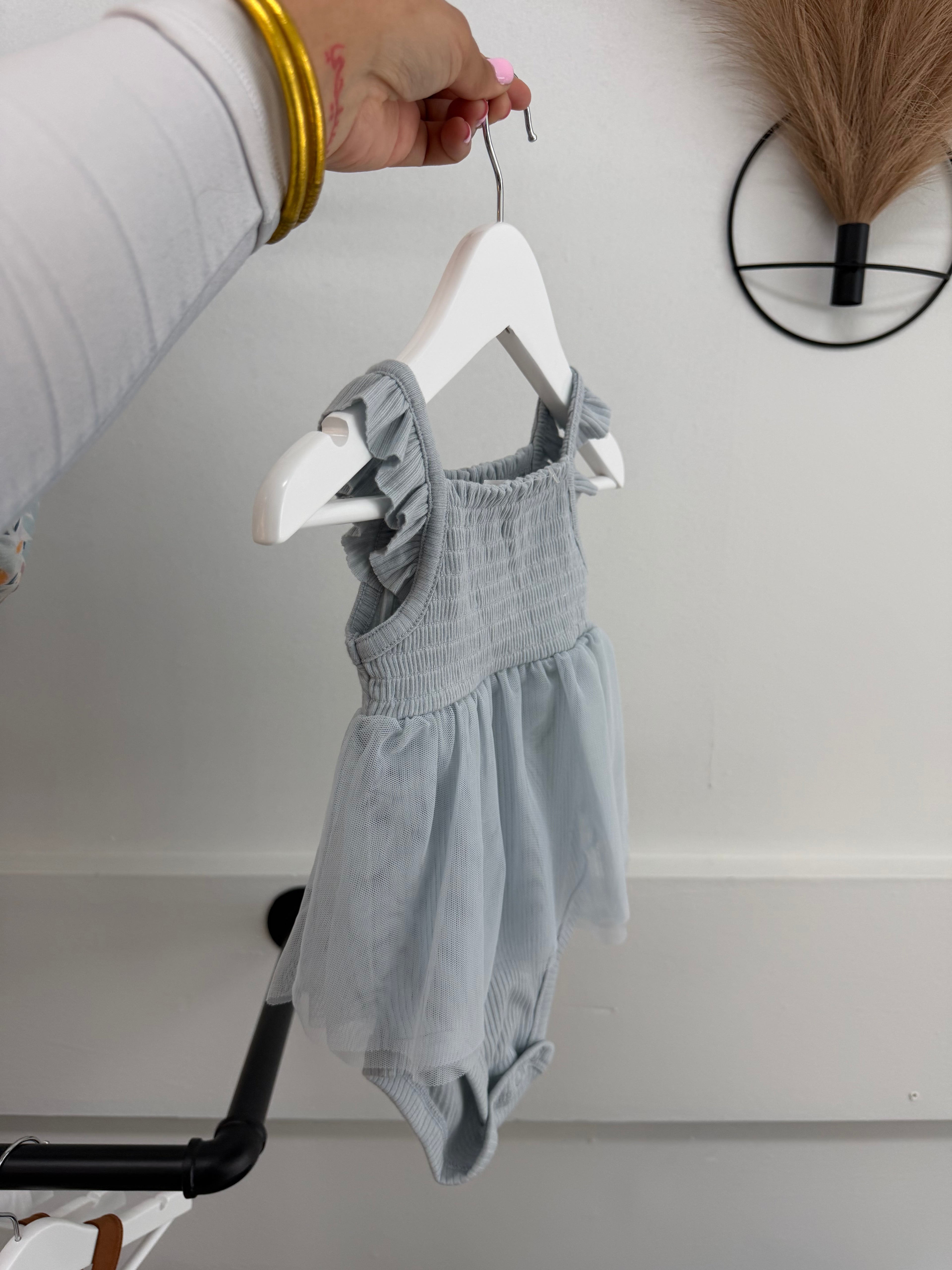 Ruffled Baby Romper