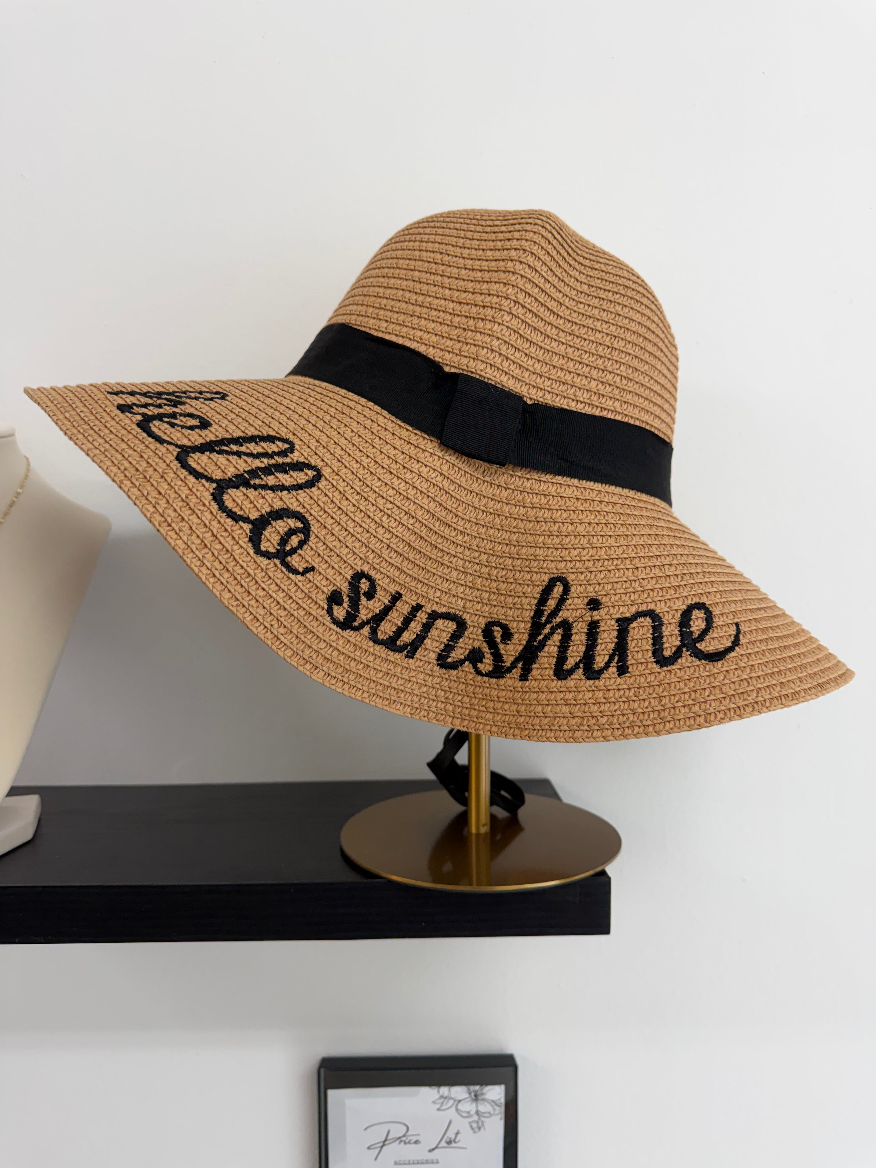 Hello Sunshine Straw Hat