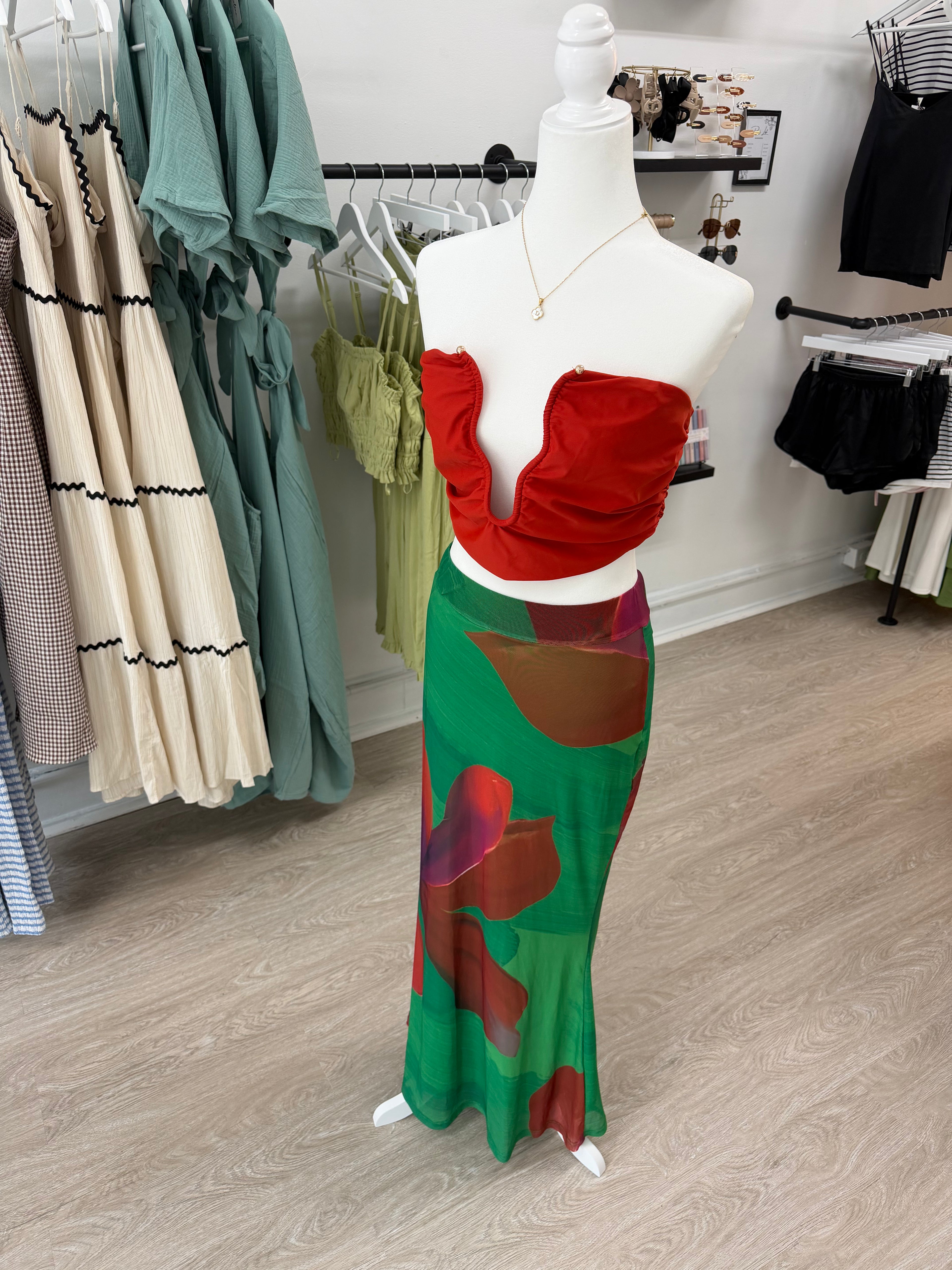 Floral 2-Piece Set