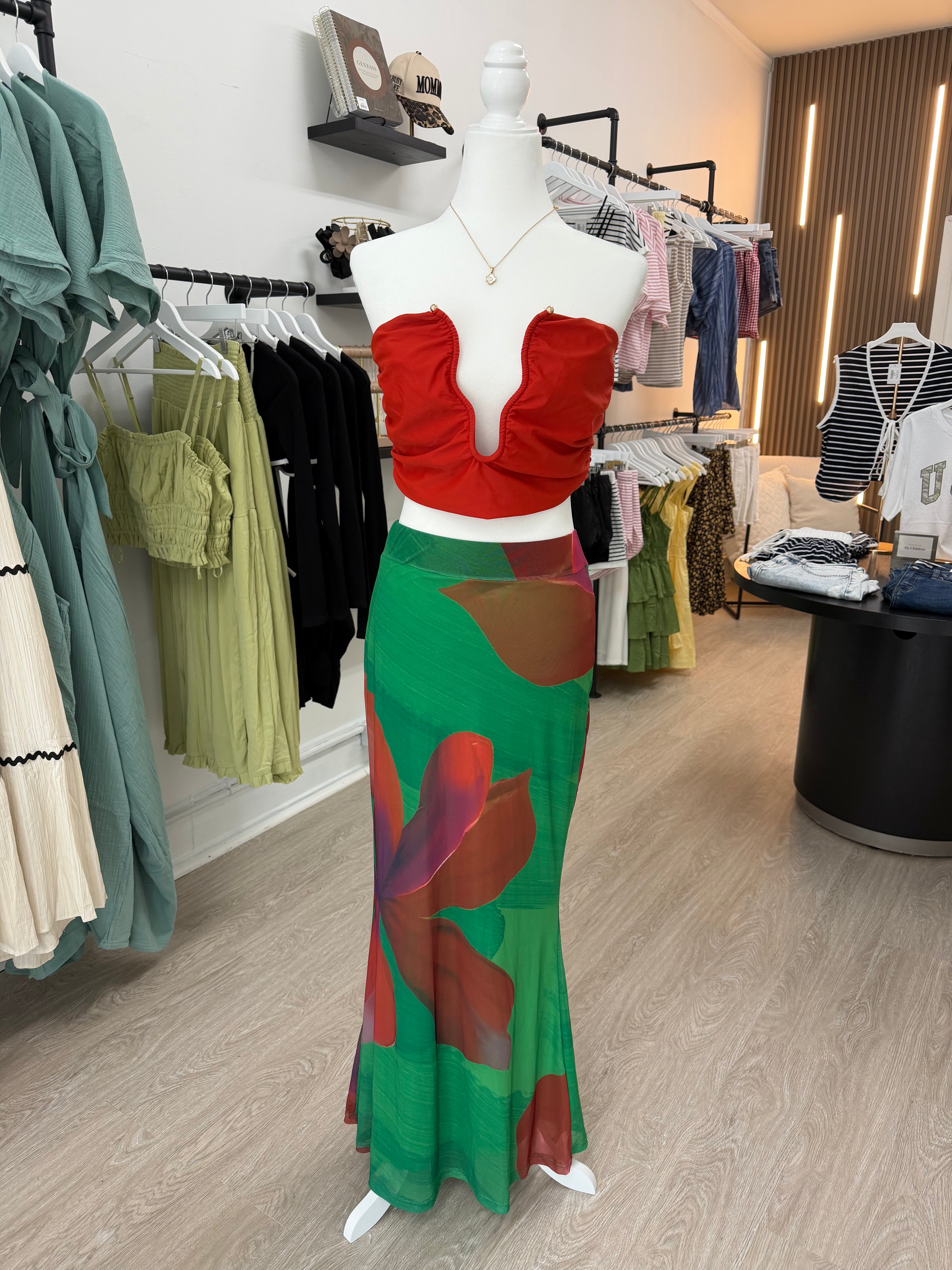 Floral 2-Piece Set