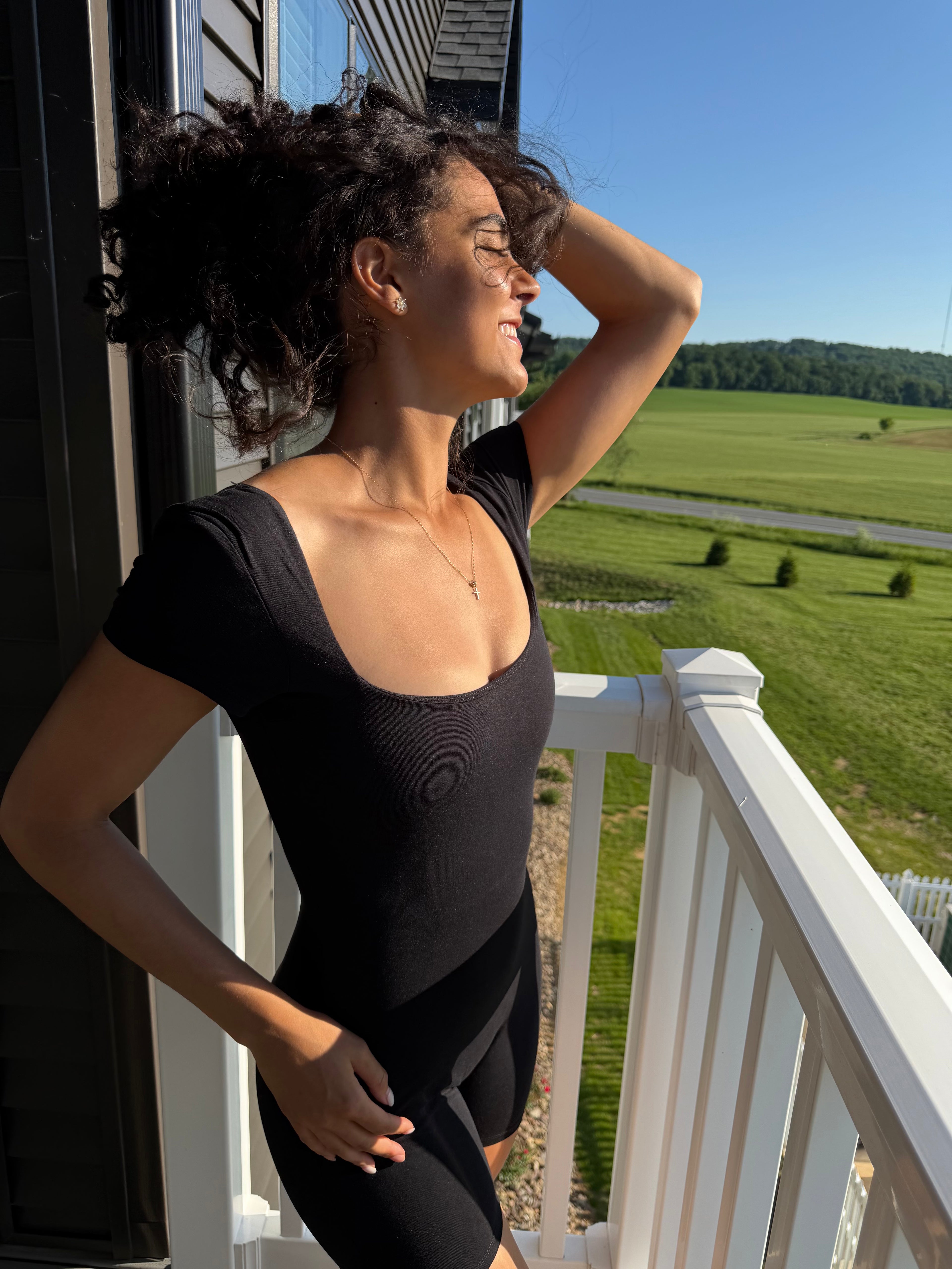 LOVELY BACK SCOOP JUMPSUIT