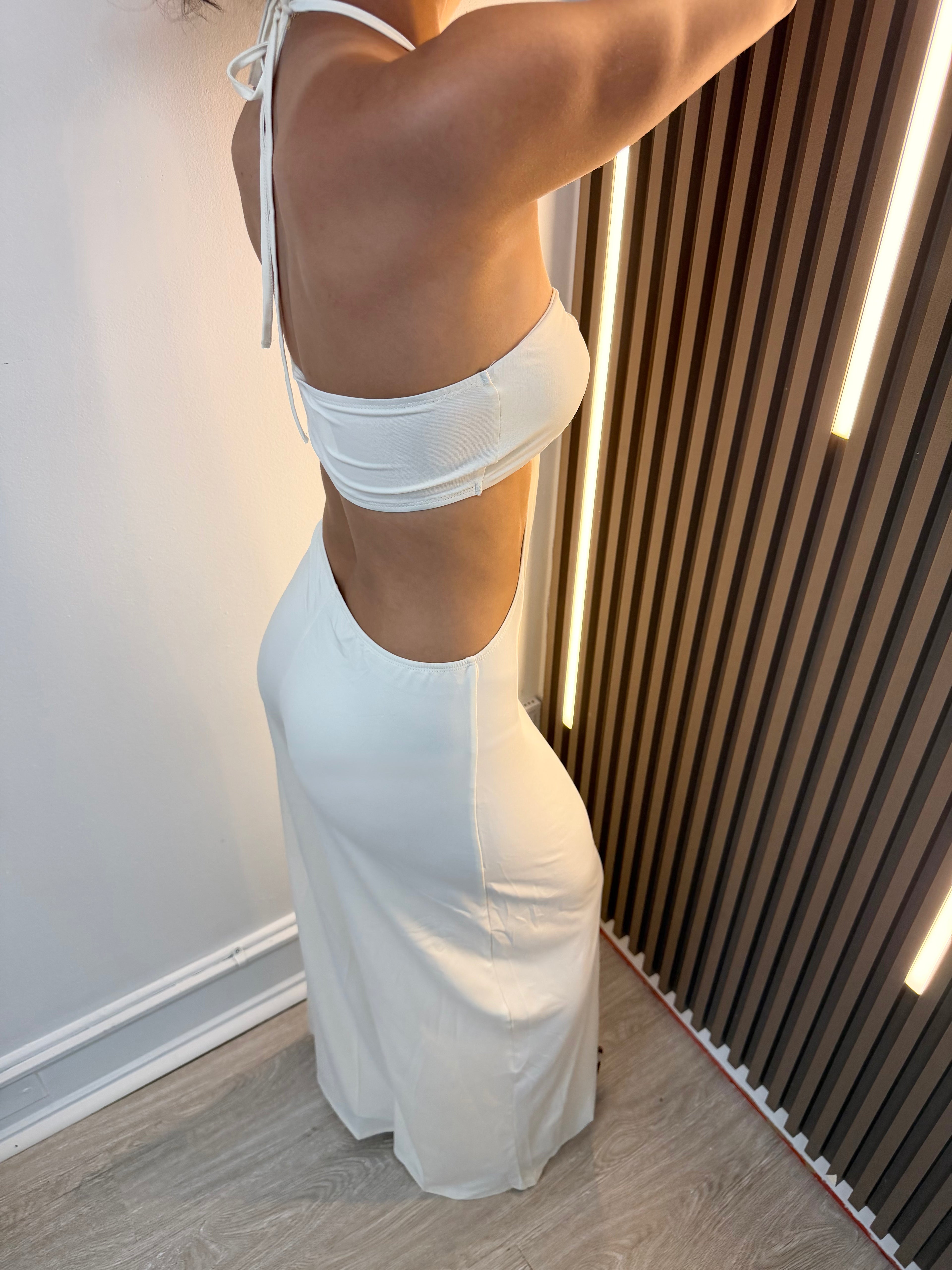 Cutout Wide-Leg Jumpsuit
