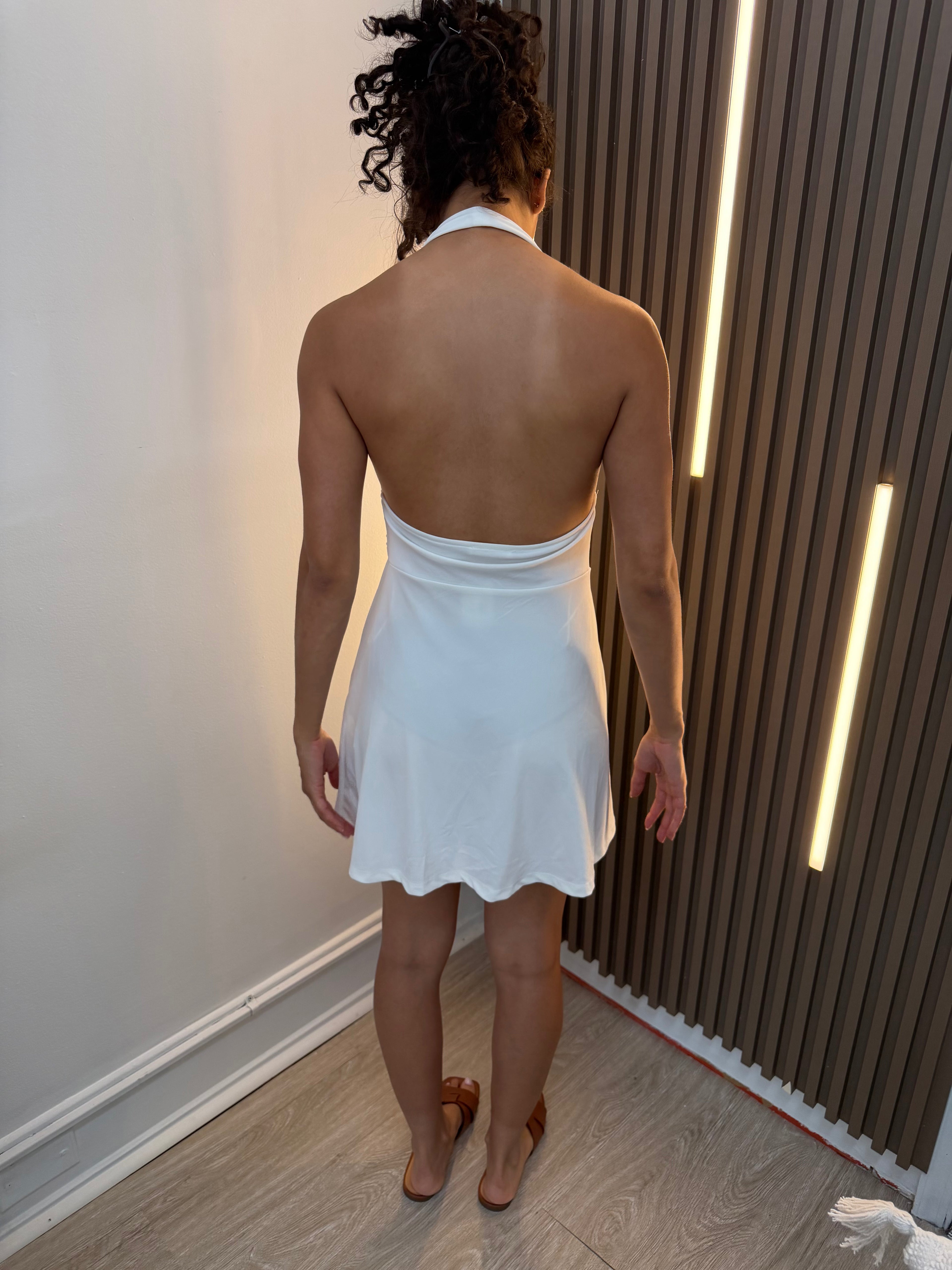 White Pullover Dress