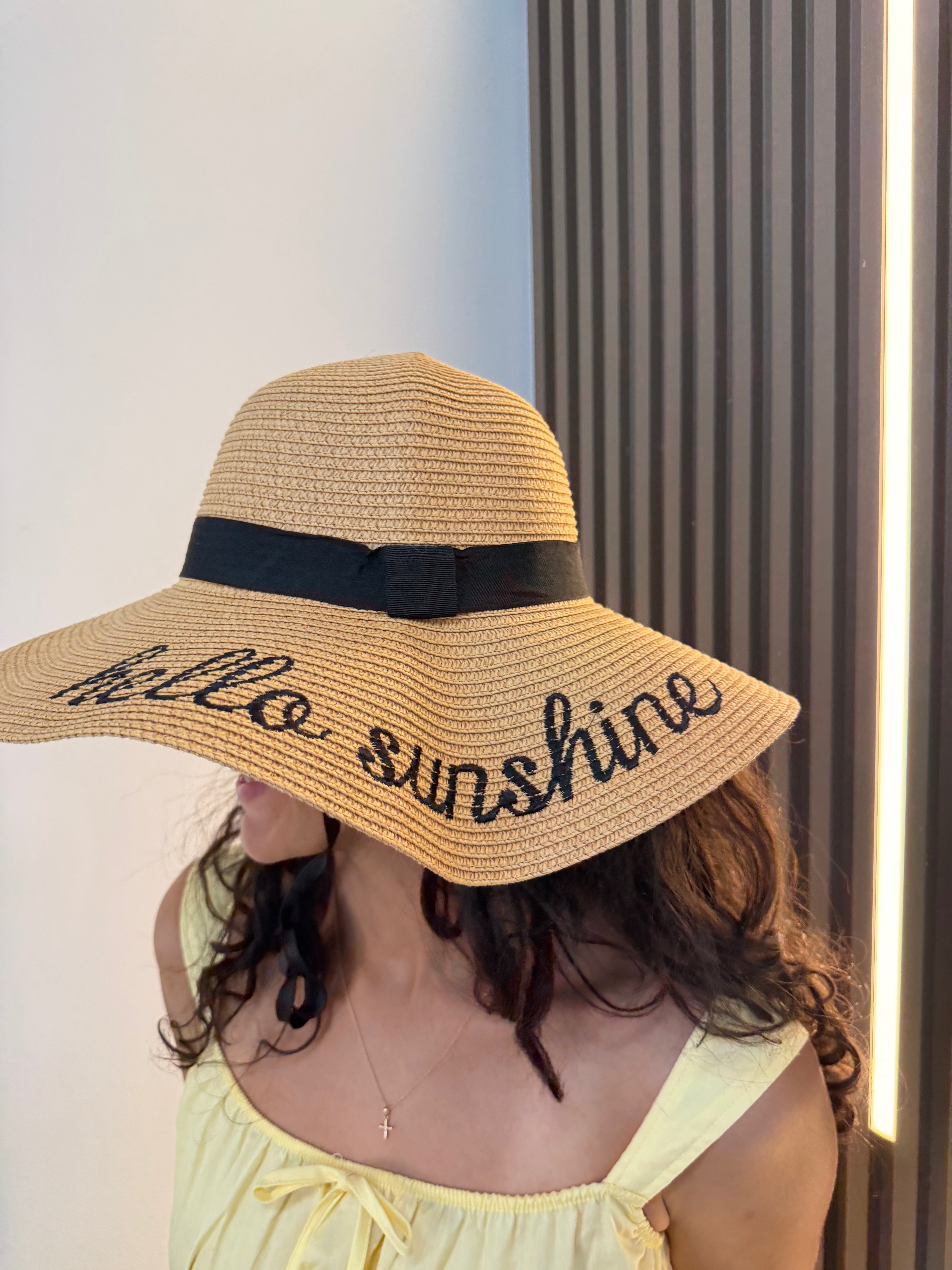 Hello Sunshine Straw Hat