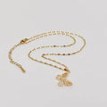 Gold Plated Butterfly Necklace