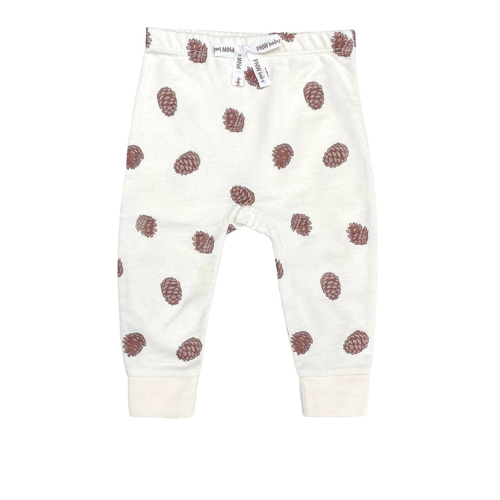 Baby Pant - Natural Pinecones