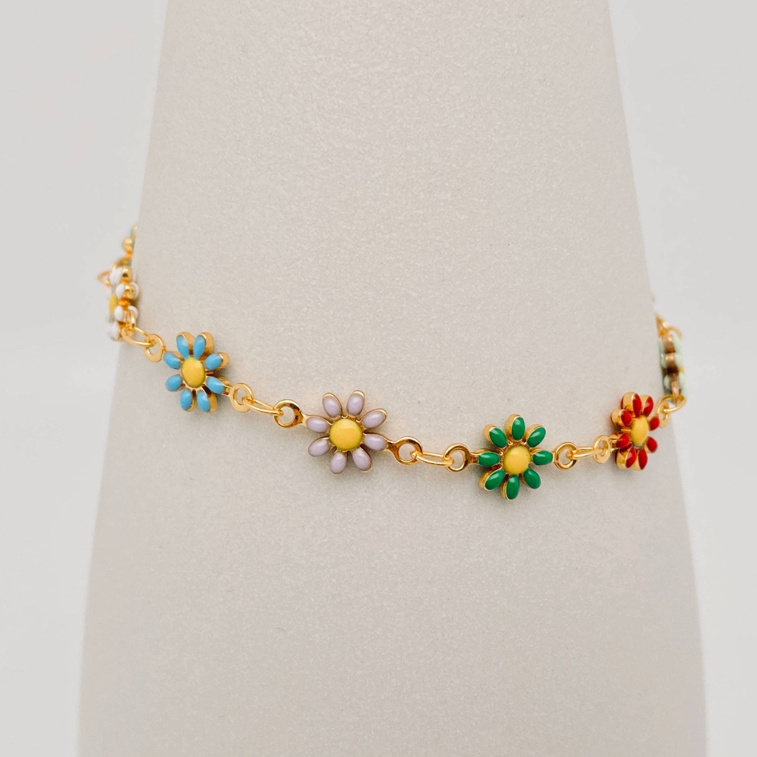 Flower Chain Bracelet